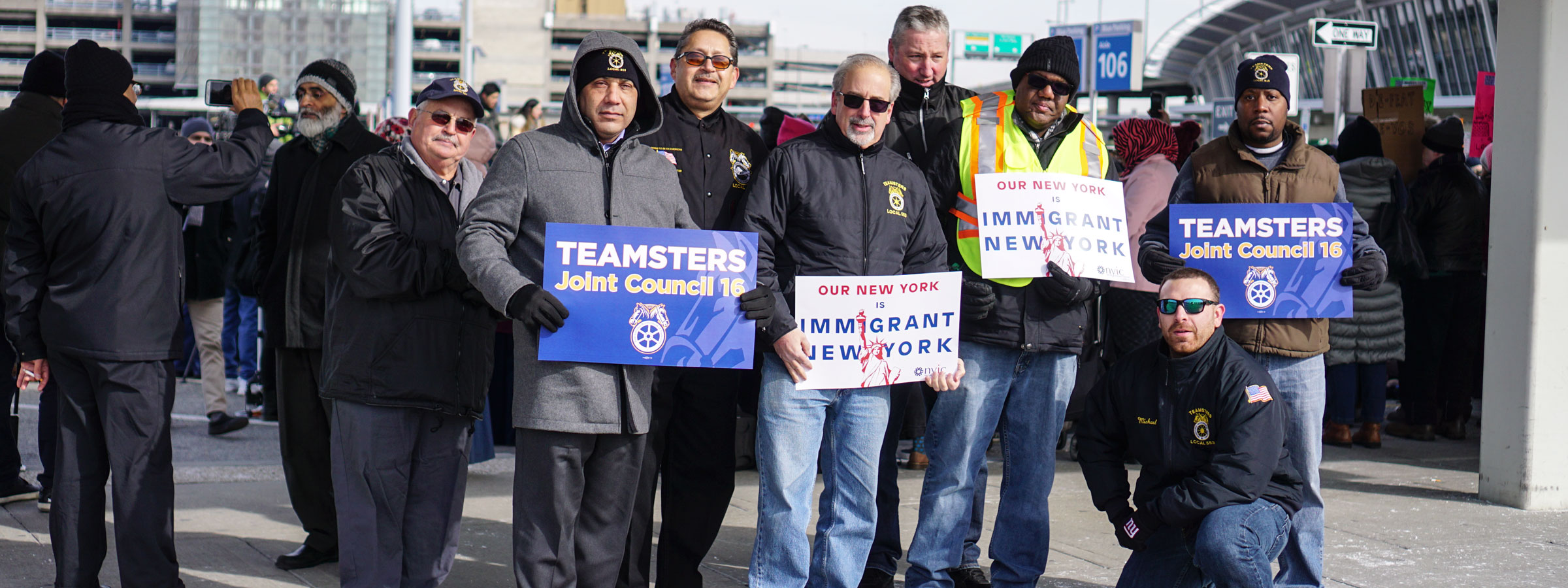 New York Teamsters Stand with Immigrants