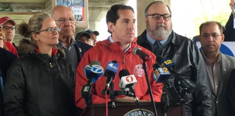 Senator Todd Kaminsky supports Clare Rose workers