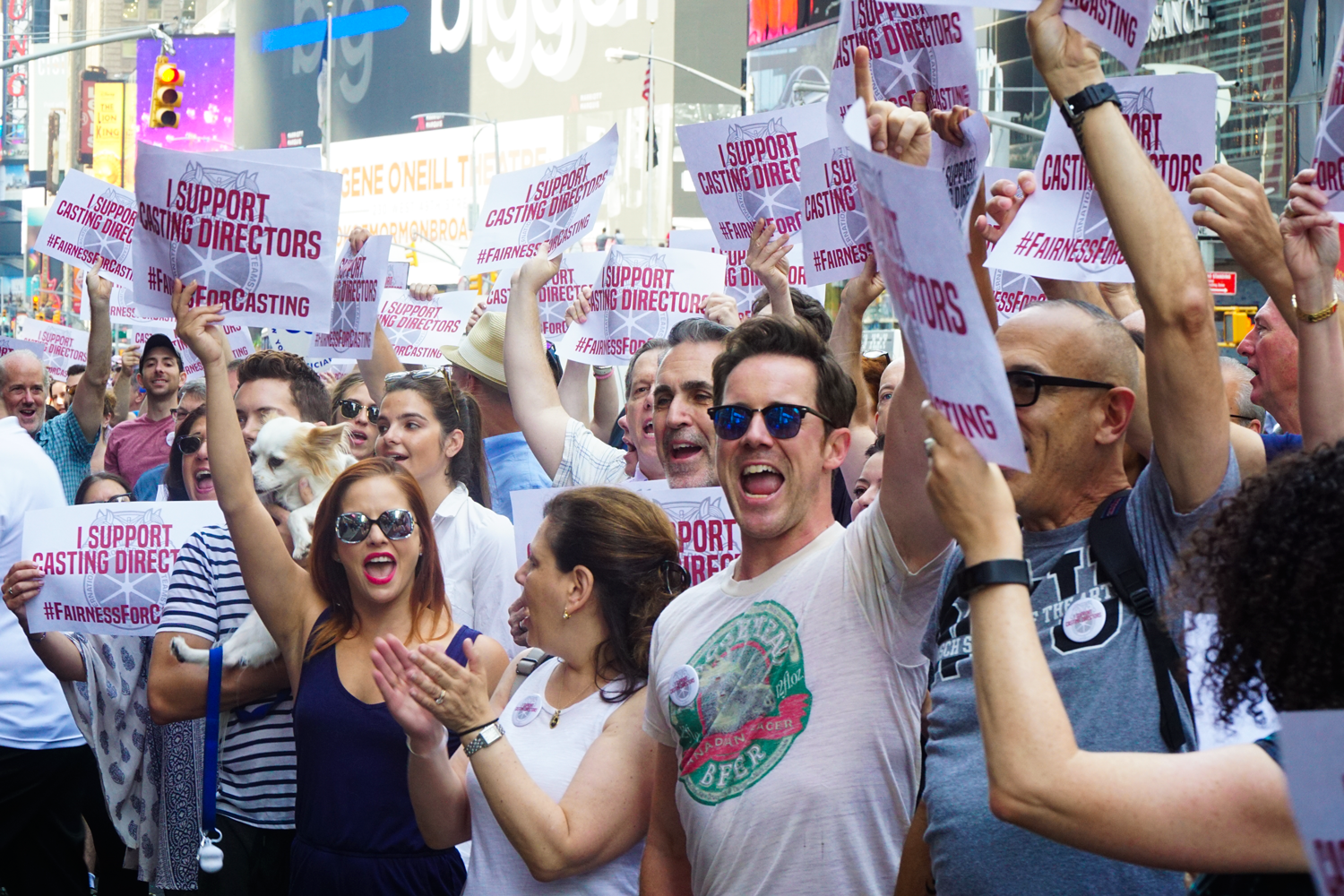Casting directors rally for union